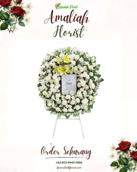 Krans Bunga Duka Tunjung